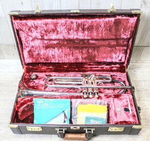 【中古良品】YAMAHA トランペット ヤマハ Custom カスタム YTR 800GS 管楽器 金管楽器 音楽 ハードケース付属　X6D250-100