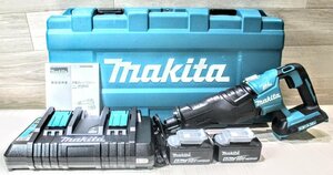 ☆動作品☆makita マキタ　充電式レシプロソー　JR360D　ケース　取扱説明書　充電器　バッテリー2点付属　M1011