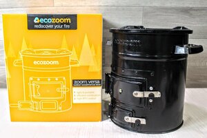 ecozoom エコズーム ロケットストーブ zoomversa 元箱付属　キャンプ用品　8M1182