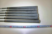 【1円スタート】17H2973　MEGA GOLF メガ　mega ESS アイアン5,6,7,8,9.P 　フレックスR_画像5