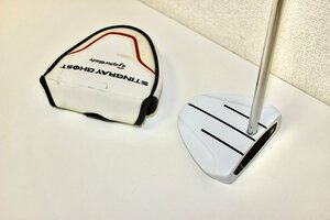 【1円スタート】H3210　TaylorMade テーラーメイド　STINGRAY GHOST ST-74 パター　