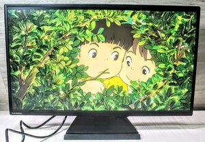 ☆動作品☆アイオーデータ　27型ワイド液晶ディスプレイ　KH270V-B　元箱　電源コード　HDMIケーブル　取扱説明書付属　M1015