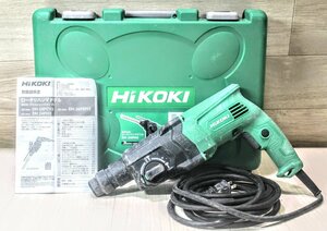 ☆動作品☆HiKOKI　ハイコーキ　ロータリハンマドリル　DH 24PH2　ケース　取扱説明書付属　14M995