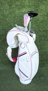 Callaway（キャロウェイ）SOLAIRE　キャディバックXXIO 1W　FW　ユーティリティ　アイアン　パター　レディース7本セット X17A2579