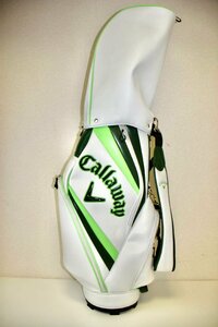 【1円スタート】13H2818　Callaway キャロウェイ　V キャディバッグ　ゴルフバッグ　口外径約24cm 4分割