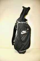 【1円スタート】X7H3260　NIKE ナイキ　カート型キャディーバッグ 口径23cm 9,0インチ_画像2