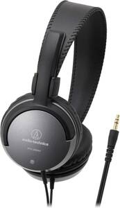  audio-technica ヘッドホン ATH-250AV 音楽・映画観賞用 軽量 3.5mm接続 ブラック