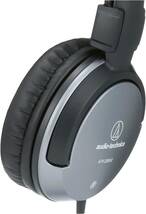  audio-technica ヘッドホン ATH-250AV 音楽・映画観賞用 軽量 3.5mm接続 ブラック_画像2