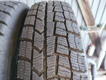 【送料込み】【イボ付き】ダンロップ ウィンターマックスWM02 145/80R13 2021年製 4本セット_画像5