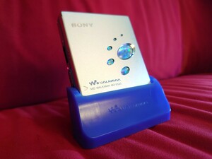 【SONY】MZ-E520 BCA-MZE520 MD WALKMAN PORTABLE MD PLAYER MDLP ソニー　ウォークマン　ポータブル　MDプレーヤー 充電台