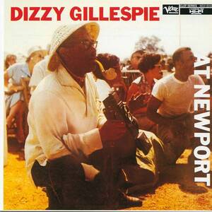 貴重廃盤 Dizzy Gillespie At Newport+3 ディジー・ガレスピー 国内盤 リー・モーガン、ウィントン・ケリー他も最高のプレイを展開