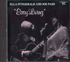 廃盤 ジャズ Ella Fitzgerald エラ・フィッツジェラルド Joe Pass ジョー・パス Easy Living 日本国内盤　駄曲なしの最高傑作　名曲満載
