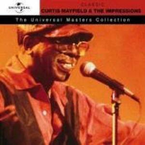 廃盤 R＆B SOUL Curtis Mayfield Universal Masters Collection　国内盤帯付き カーティス・メイフィールド 駄曲なし　名曲満載