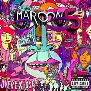 貴重廃盤 Maroon 5 Overexposed マルーン5 　 ファンク色が褪せてR&B+POP色が濃くなってきた作品　最高傑作