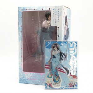 【中古】開封 ANIPLEX+ アニプレックス 青春ブタ野郎はバニーガール先輩の夢を見ない 1/7 桜島麻衣 晴着ver. 特典付[240017593122]