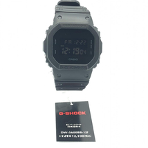 【中古】G-SHOCK DW-5600BB-1JF ジーショック 腕時計 ブラック　カシオ[240017593981]_画像1