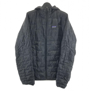 【中古】Patagonia 19AW マイクロパフフーディ サイズS ブラック 84030 パタゴニア[240017599930]