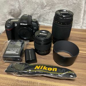 №41　Nikon　ニコン　D70s　Wレンズセット　【中古・美品】