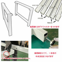 中量作業台 荷重800kg 中量 W2400xD1200xH800mm 荷重800kgで中量作業に適しています ワークテーブル ワークベンチ セルワーク作業台 段数1_画像4