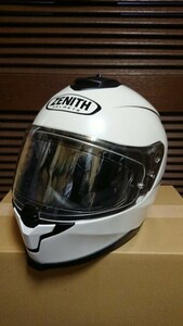 最終出品！【売り切り】ワイズギアYAMAHA製ZENITH（size M58〜59cm）曇止め二重シールド インナーバイザー付(中古品)