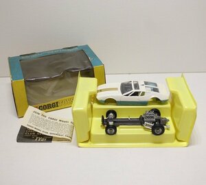 ◎M23 当時物 CORGI TOYS 271 GHIA 5000 MANGUSTA WITH DE TOMASO CHASSIS 箱付き