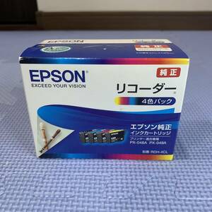 EPSON エプソン 純正インクカートリッジ RDH-4CL リコーダー 4色パック