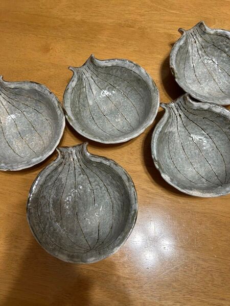 食器 玉ねぎの器 小鉢5枚、大鉢1枚