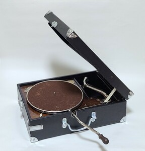 [ Vintage ]HMV101| gramophone | rare | operation goods 