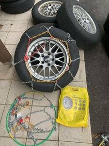 トヨタ純正BBS鍛造ホイール4本+おまけ215/65r16ミシュランスタッドレスX-ICE/タイヤチェーン