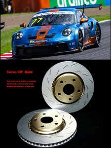 ポルシェ カレラカップモデル レガシィ ツーリングワゴン BHE ランカスター/GT30/ブリッツェン 6 フロント スリット ブレーキローター