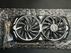 【使用小】MSI GeForce GTX 1060 ARMOR 6G OCV1