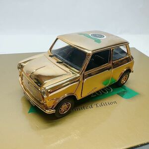 【K1】1/36 CORGI СС82272 24ct Gold Plated 50th Anniversary Austin Mini 1:36