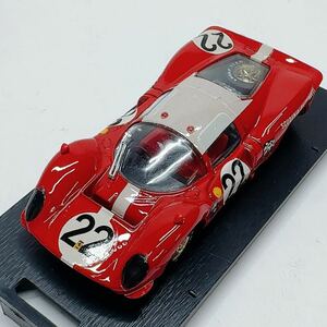 【K1】1/43 brumm FERRARI 330-p4 hp450 1967