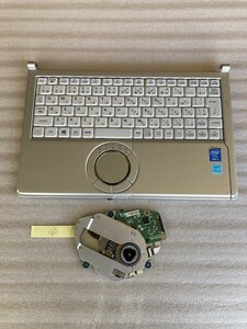 PCL07-06 パナソニック Panasonic Let'snote CF-SX3SDSTC 用 マルチドライブ + キーボード + タッチパッド 現状品 消費税0円