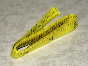 150cm 45寸 メジャー センチ 尺 寸 1.5m 黄色