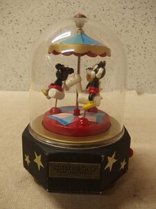 1230291w【Sankyo WALT DISNEY オルゴール】サンキョー/ディズニー/置物/12×12×H18.5cm程/中古品