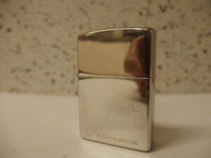 1130552a【メ便】PLATINUM COATING ZIPPO ジッポー/ジッポライター/2008年製/プラチナコーティング/火種OK/中古品/ゆうパケット発送可能