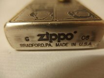 1130560a【メ便】ルパン三世 ZIPPO ジッポー/ジッポライター/2008年製/次元大介/石川五右衛門/火種OK/中古品/ゆうパケット発送可能商品_画像5