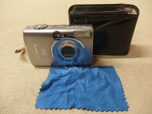 1130567w【Canon PC1209 IXY DIGITAL 900IS デジタルカメラ】キャノン/イクシー/ケース付き/8.8×5.7×2.4cm程/現状通電NG/ジャンク品