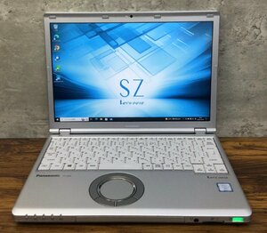 1円～ ●Panasonic LET'S NOTE SZ6 / Core i7 7600U (2.80GHz) / メモリ 16GB / SSD 512GB / 12.1型 (1920×1200) / Windows10 Pro 64bit