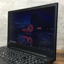 1円～ ●LENOVO THINKPAD E595 / Ryzen 5 3500U (2.10GHz) / メモリ 8GB / NVMe SSD 128GB / 15.6型 HD (1366×768) / Windows10 Pro 64bit_画像3