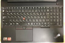 1円～ ●LENOVO THINKPAD E595 / Ryzen 5 3500U (2.10GHz) / メモリ 8GB / NVMe SSD 128GB / 15.6型 HD (1366×768) / Windows10 Pro 64bit_画像6