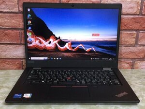 1円～ ●LENOVO ThinkPad L13 Gen2 / 第11世代 Core i5 1135G7 (2.40GHz) / メモリ 16GB / NVMe SSD 256GB / 13.3型 フルHD / Win10 Pro