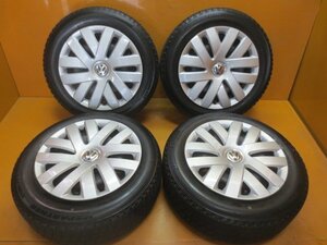 ☆スピスタ☆スタッドレスセット④　ＶW　ポロ　185/60R15　6Ｊ　+38　100-5　4本　R151441ST　中古　16