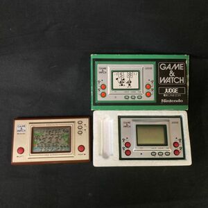 EKe599D06 Nintendo 任天堂 GAME & WATCH ゲームアンドウォッチ PR-21 IP-05 2点 まとめ