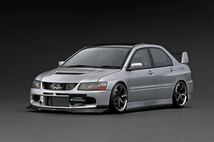 ignition model イグニッションモデル Mitsubishi Lancer Evolution IX CT9A Silver 1/18 IG2376 三菱 ランサー エボリューション ランエボ_画像1