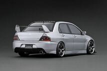 ignition model イグニッションモデル Mitsubishi Lancer Evolution IX CT9A Silver 1/18 IG2376 三菱 ランサー エボリューション ランエボ_画像9