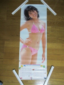 当時物 小泉今日子 ポスター 102.5cm×36.5cm ビクター カレンダー ８月 ９月 ビキニ 非売品 