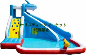  качество гарантия * большой бассейн ползун горка 400 × 300 × 245cm вода ползун закрытый наружный для бытового использования детский оснащение для игровой площадки мяч бассейн 