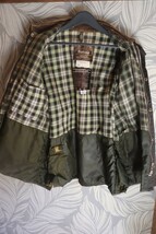  vintage Barbour BEDALE 4flaps 4つポケ フラップ ビデイル オイルドジャケットリペア 90s_画像3